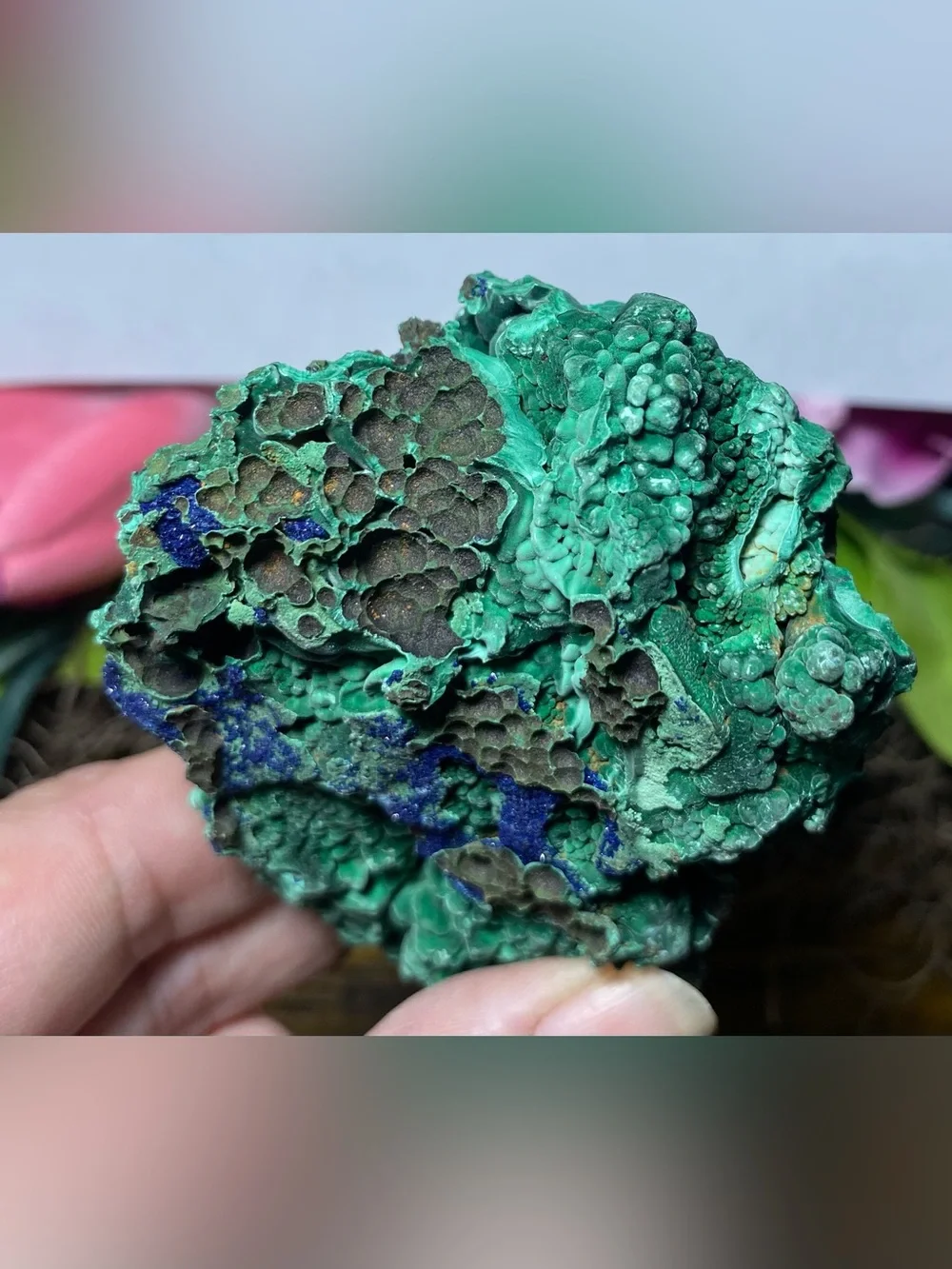 Raw Malachite & Azurite